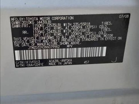 Used 2008 Toyota RAV4 Sport FWD image 22