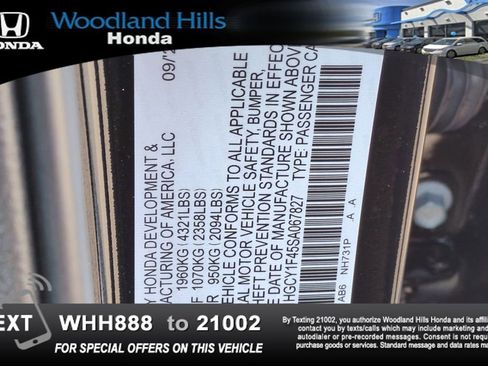 Certified 2025 Honda Accord SE image 27