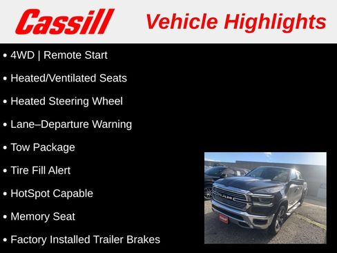 Used 2020 RAM 1500 Laramie AWD/4WD image 3