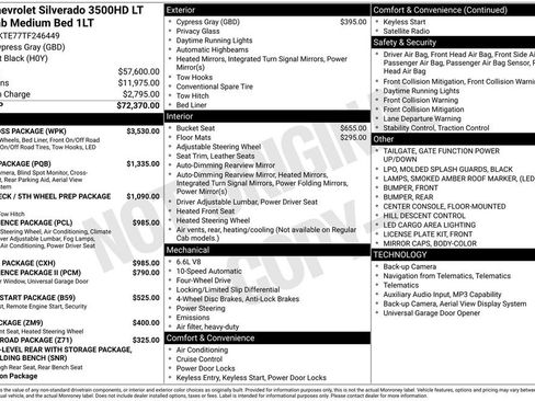 New 2026 Chevrolet Silverado 3500 LT w/ Trail Boss Package AWD/4WD image 2