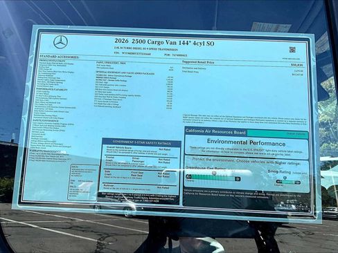 New 2026 Mercedes-Benz Sprinter 2500 image 18