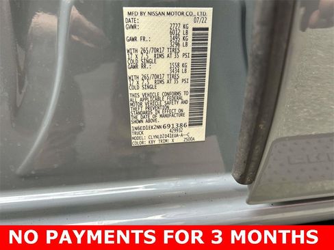 Used 2022 Nissan Frontier PRO-4X w/ Technology Package image 33