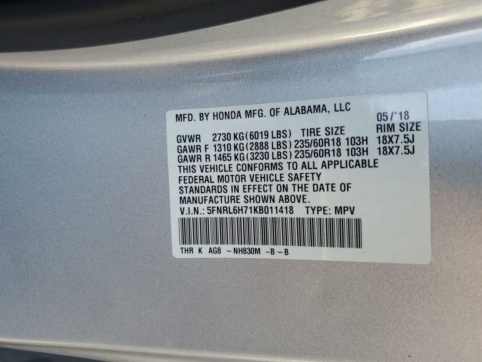 Used 2019 Honda Odyssey EX-L image 28