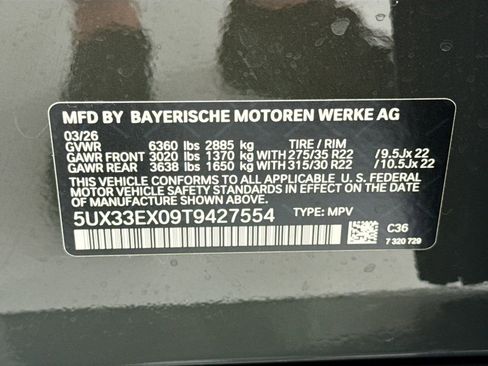 New 2026 BMW X6 xDrive40i AWD/4WD image 34