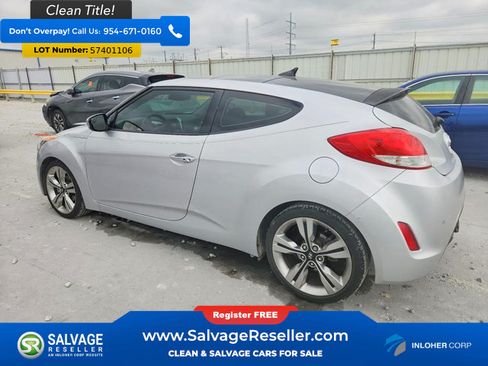 Used 2014 Hyundai Veloster w/ Technology Package 03 FWD image 3
