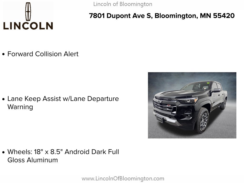 Used 2025 Chevrolet Colorado Z71 AWD/4WD image 9