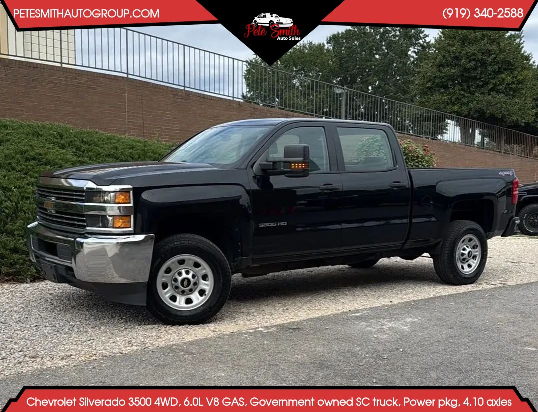 Used 2017 Chevrolet Silverado 3500 W/T w/ WT Fleet Convenience Package AWD/4WD image 1