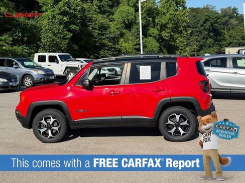 Used 2021 Jeep Renegade Trailhawk w/ Sun & Sound Group AWD/4WD image 2