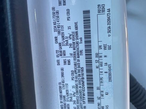 Used 2022 Ford F150 King Ranch w/ Equipment Group 601A High image 56