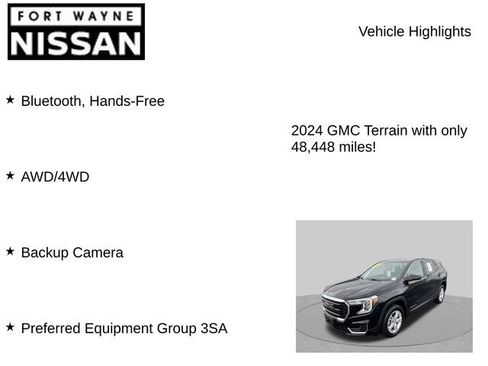 Used 2024 GMC Terrain SLE AWD/4WD image 7