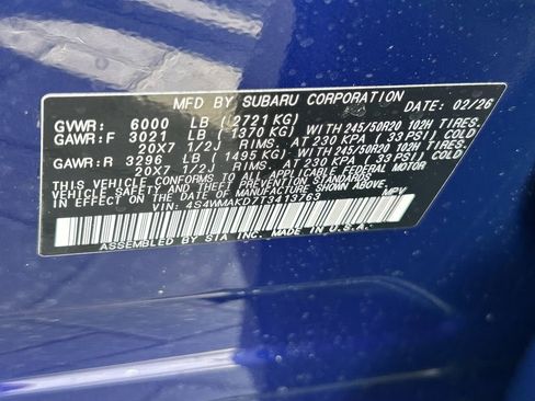 New 2026 Subaru Ascent Touring AWD/4WD image 33