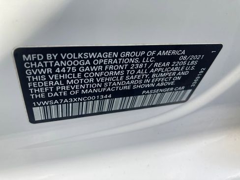 Used 2022 Volkswagen Passat 2.0T SE image 39