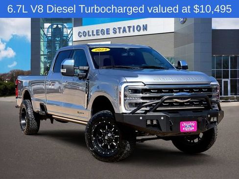 Used 2024 Ford F350 Platinum w/ FX4 Off-Road Package AWD/4WD image 1