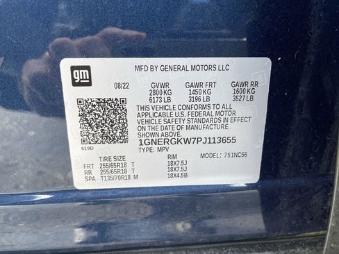 Certified 2023 Chevrolet Traverse LT image 32