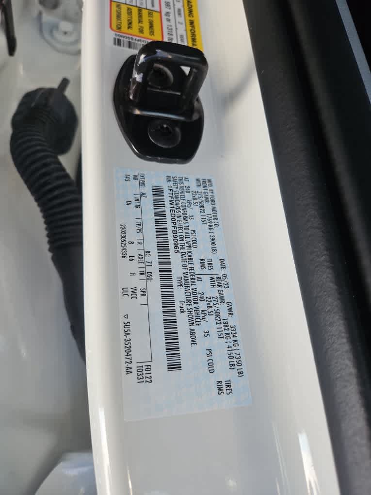 Used 2023 Ford F150 Limited AWD/4WD image 21