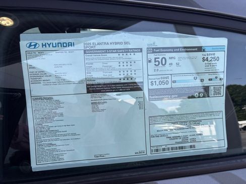 Certified 2025 Hyundai Elantra SEL FWD image 33