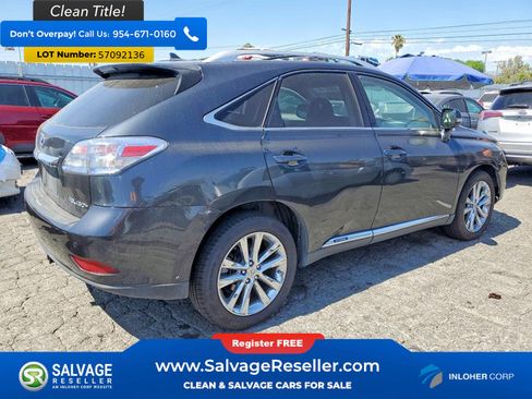 Used 2011 Lexus RX 450h AWD w/ Premium Pkg image 4