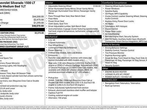 Used 2017 Chevrolet Silverado 1500 LT w/ All Star Edition AWD/4WD image 7