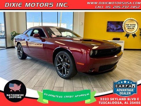 Used 2021 Dodge Challenger SXT w/ Blacktop Package RWD image 1