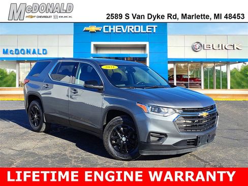 Used 2021 Chevrolet Traverse LS image 2