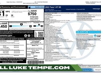 Used 2023 Volkswagen Taos SE w/ Panoramic Sunroof Package FWD video 1