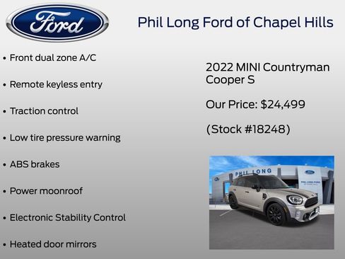 Used 2022 MINI Cooper Countryman S AWD/4WD image 33