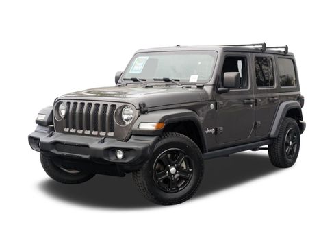 Used 2021 Jeep Wrangler Unlimited Sport image 1