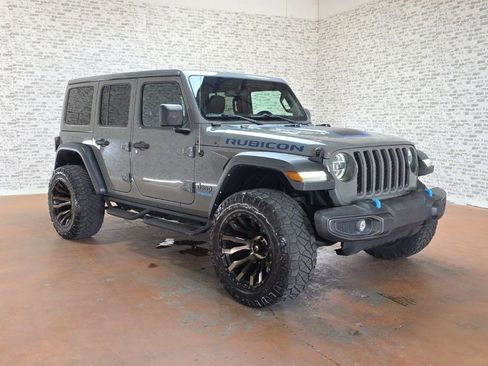 Used 2022 Jeep Wrangler Unlimited Rubicon 4xe AWD/4WD image 1