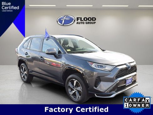 Used 2021 Toyota RAV4 SE w/ Weather & Moonroof Package AWD/4WD image 1