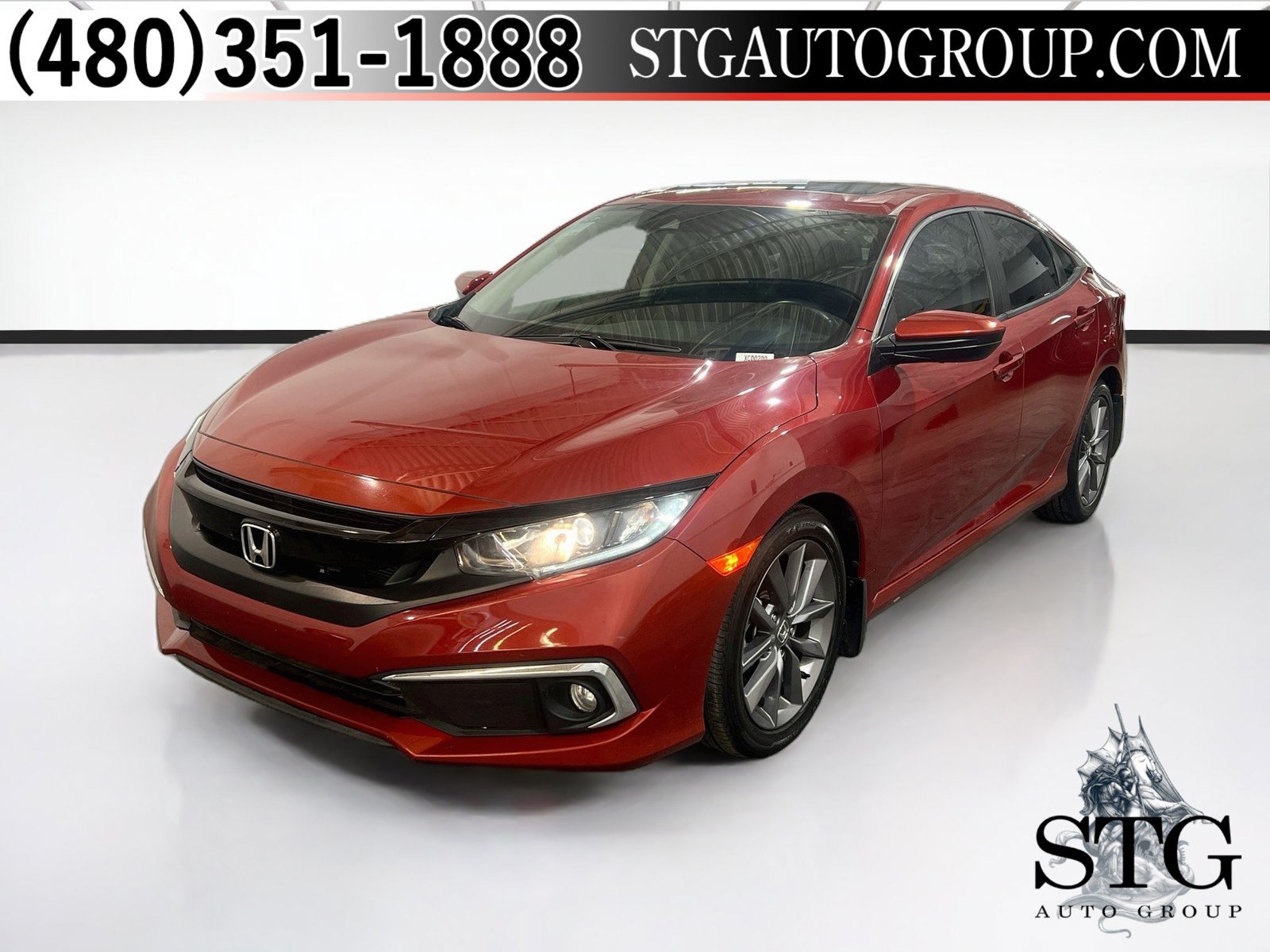 Used 2020 Honda Civic EX image 1