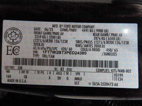 Used 2023 Ford F250 Lariat w/ Lariat Ultimate Package image 80