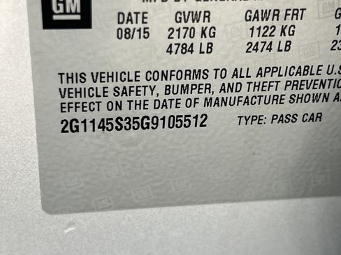 Used 2016 Chevrolet Impala LTZ image 33