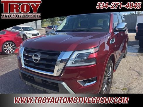 Used 2021 Nissan Armada Platinum w/ Captain's Chairs Package image 6