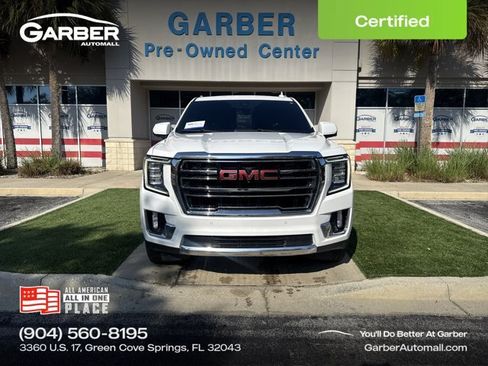 Used 2022 GMC Yukon XL SLT w/ SLT Premium Package AWD/4WD image 1