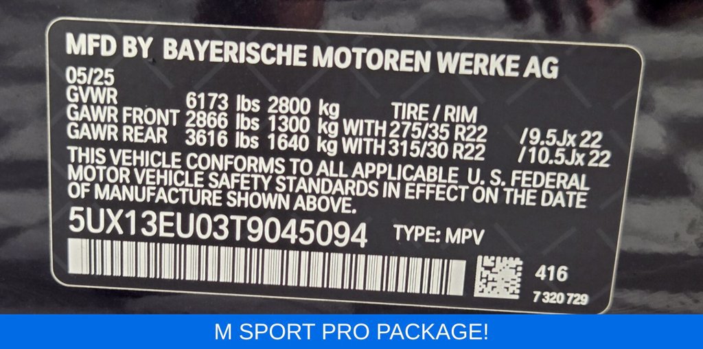 Used 2026 BMW X5 sDrive40i w/ M Sport Package RWD image 33