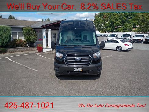 Used 2020 Ford Transit 250 148 High Roof Extended w/ Load Area Protection Package RWD image 8