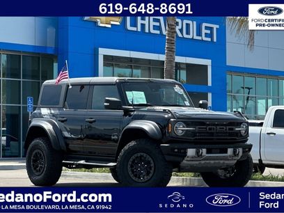 Certified 2024 Ford Bronco Raptor w/ Interior Carbon Fiber Pack 6