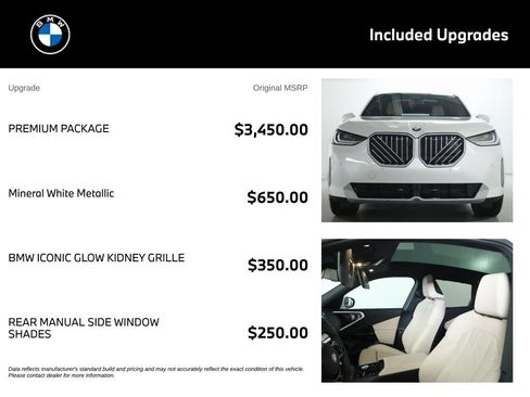 Used 2026 BMW X3 xDrive30i w/ Premium Package AWD/4WD image 4