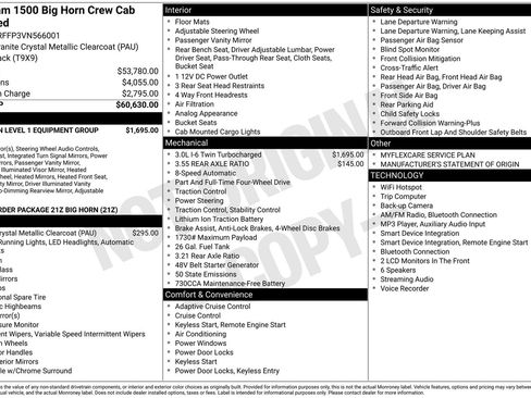 New 2027 RAM 1500 Big Horn AWD/4WD image 15
