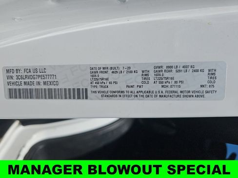 Used 2023 RAM ProMaster 2500 FWD image 41