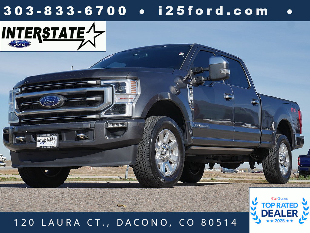Used 2020 Ford F250 Platinum w/ FX4 Off-Road Package AWD/4WD image 1