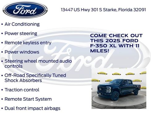 New 2025 Ford F350 XL w/ STX Appearance Package image 30