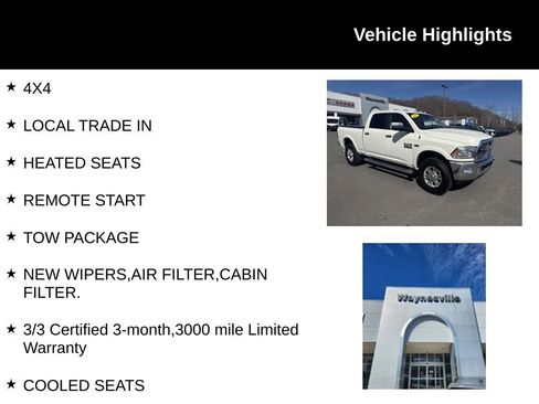 Used 2017 RAM 3500 Laramie image 2