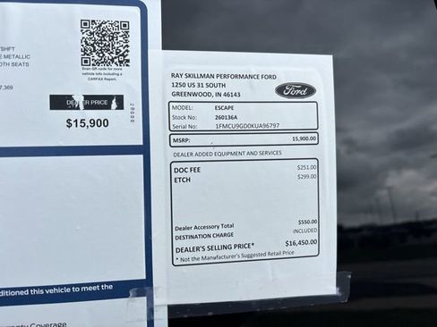 Certified 2019 Ford Escape SE AWD/4WD image 3