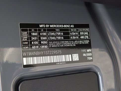 New 2025 Mercedes-Benz Sprinter 2500 image 25