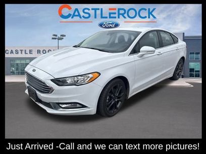 Used 2018 Ford Fusion SE