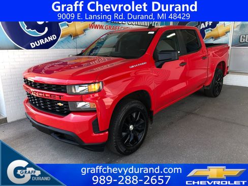 Used 2021 Chevrolet Silverado 1500 Custom AWD/4WD image 1