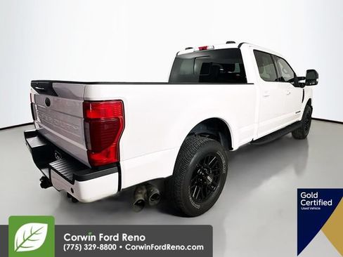 Certified 2022 Ford F350 Lariat w/ Black Appearance Package AWD/4WD image 9