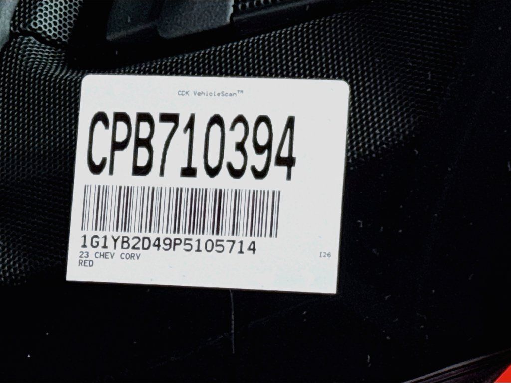 Used 2023 Chevrolet Corvette Stingray Preferred Cpe w/ Z51 Performance Package RWD image 23