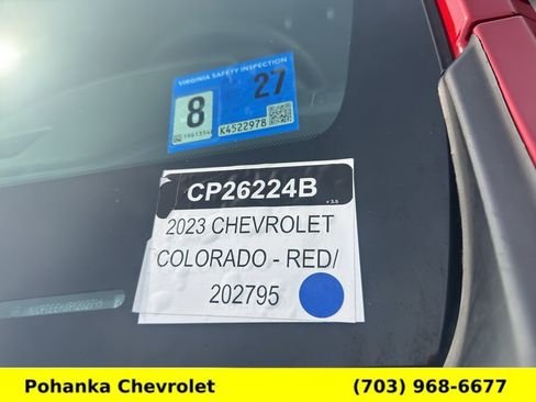 Used 2023 Chevrolet Colorado Trail Boss w/ Technology Package AWD/4WD image 34